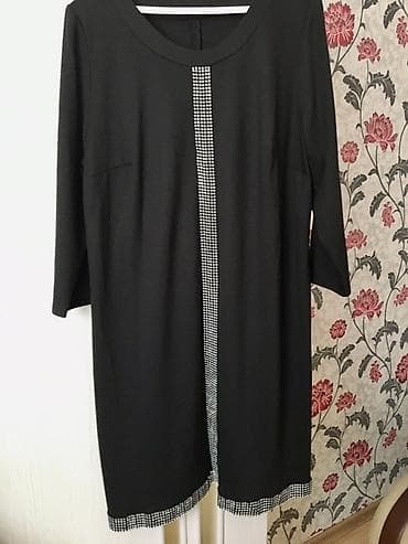Qara rəngli qadın donu,ortada ve eteyde qashlarla bezedilib,6XL — 3