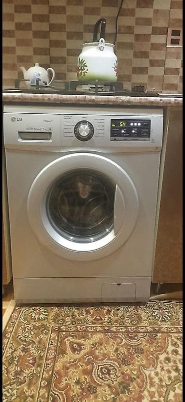 Paltaryuyan maşın LG, 6 kq, Qurutmasız