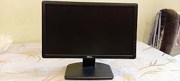 Masaüstü kompüterlər və komponentlər: Dell E1912Hf LCD monitor - Model: E1912Hf (etiketdə göstərilib) - — 1