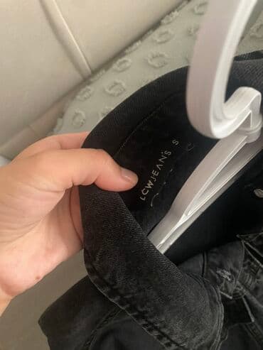 kisi pencekleri: Məhsul: LC Waikiki JEANS qadın cins gödəkçə - Rəng: qara — 2