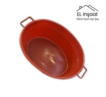 Plastik tikinti leğəni – möhkəm və praktik - Material: qalın plastik