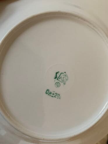 boşqab: Boşqablar, 2 ədədli dəst, rəng - Ağ, Farfor, SSRİ — 4