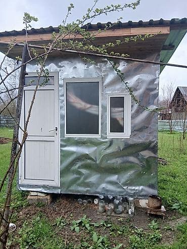 heyet qapi: Metalkarkas bağ evi/konteyner tipli kiçik tikili - Təyinat: bağ — 1