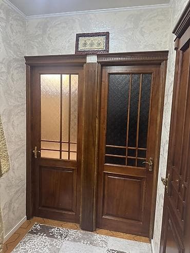 Taxta interyer qapıları dəsti - Material: təbii ağac (massiv)
