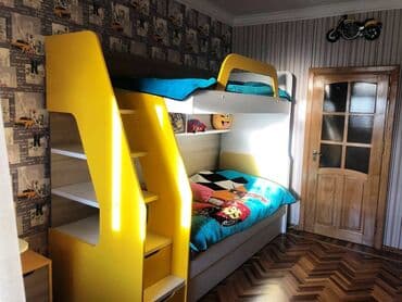 9 ci mikrorayon satilan evler: Bakı, 3 otaqlı, Köhnə tikili, 80 kv. m — 6