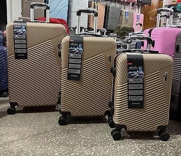 Чемоданы: Billa brendi sərt korpuslu səyahət çamadan dəsti - Material: 100% — 9