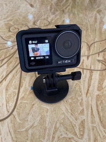 smart android box: Ekşn-kamera DJI Osmo Action 3 ✅ 4K / 120 FPS ultra keyfiyyətli video — 2