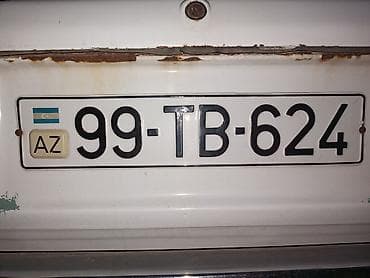 bmw x5 e53: Azerbaycan avtomobil dövlət qeydiyyat nişanı - Seriya: 99-TB-624 - — 1