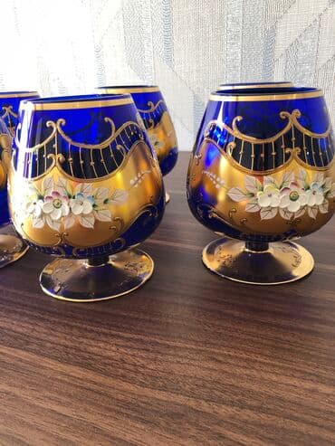 Rümkalar, rəng - Göy, 6 ədədli dəst, Çexiya