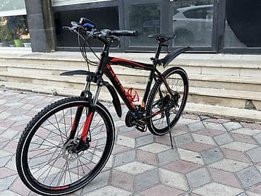 Велосипеды: Dağ/şəhər tipli velosiped - Rəng: qara-qırmızı dizayn - Çərçivə — 3