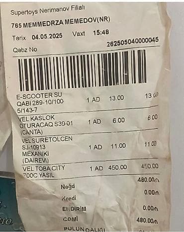 Velosipet 28 lik.2.3 defe sürulub qadin istifade edib. Qiymet 300 azn — 3