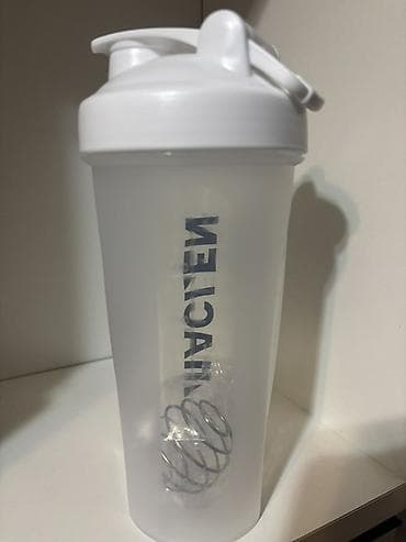 Maclen shaker butulkası 600 ml İçərində qarışdırıcı yay var. İdman — 2