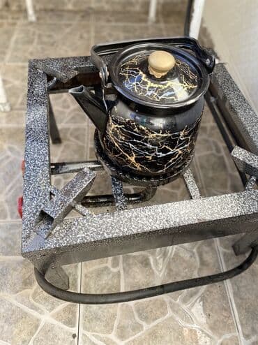 заказать гбо 4 поколения: Kampaniya tipli qazlı küçə/plov ocağı + çaydan - Möhkəm metal — 1