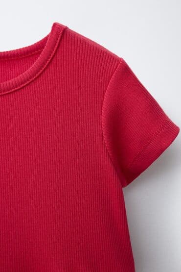 Donlar: Zara kids 13-14 yaş qirmizi don 1 defe geyinilib — 2
