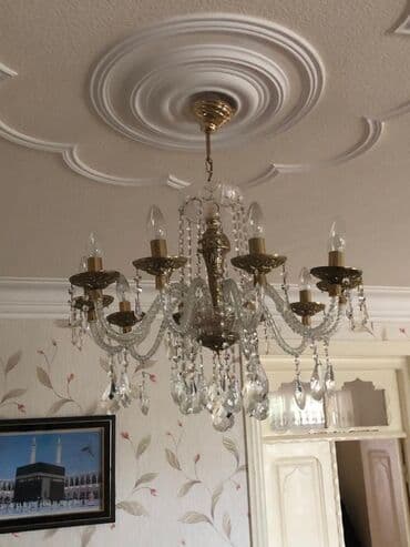 споты потолочные в баку: Люстра, 10 и более ламп, Хрусталь — 4
