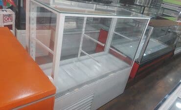 Mağaza vitrin soyuducusu - Şüşə vitrinli, frontal vitrin hissə tam