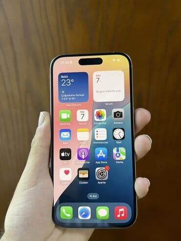 ipad mini 5 azerbaycan: IPhone 15 Pro, Gümüşü, Face ID — 2