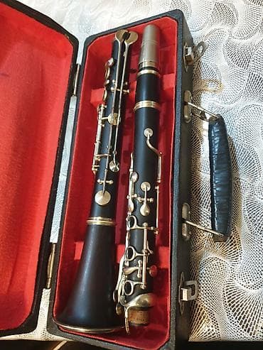 купить синтезатор бу: A klarnet fritz qanburq və hüller əla vəziyətdə ağac kökü iynə kimi — 9