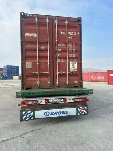 45G konteyner – yüksək həcmli “High Cube” tip - Tip: 45G1 / 45G0 High