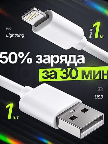 adapt: USB – Lightning şarj/kabel - Konnektorlar: USB-A → Lightning - — 2
