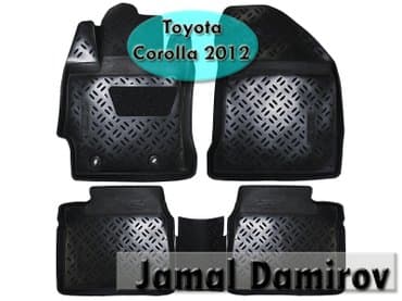Toyota corolla 2012 üçün poliuretan ayaqaltilar. Полиуретановые