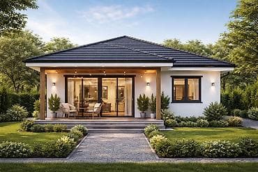 sharp soyuducu servis: Müasir tərzdə təkmərtəbəli fərdi yaşayış evi layihəsi - Arxitektura — 2