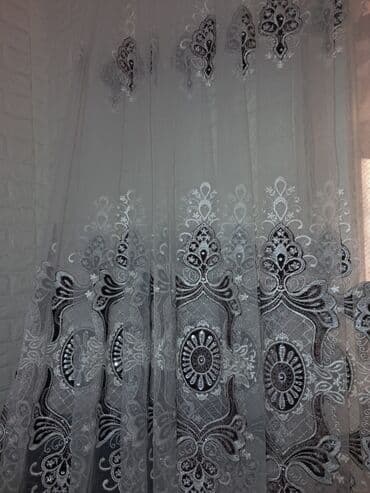 tül parçalar: Yeni, Tül, rəng - Ağ — 6