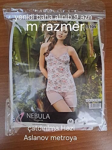 Nebula lingerie qadın pijama dəsti - Brend: Nebula - Model kodu lalafo.az -da Nebula lingerie qadın pijama dəsti - Brend: Nebula - Model kodu