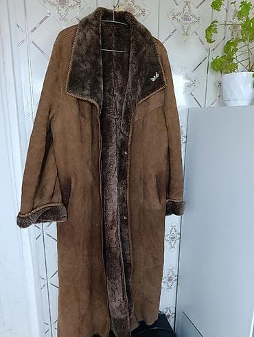 cekme: Kürk, 3XL, 2XL, rəng - Qəhvəyi — 2
