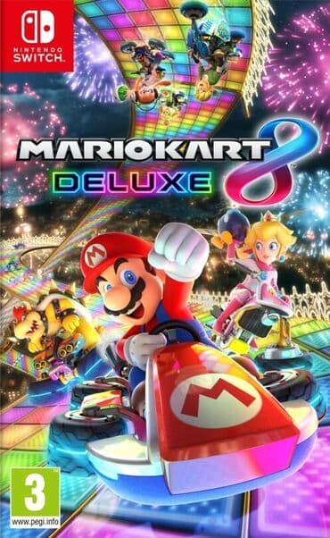 диск: Nintendo switch mariokart deluxe 8 — 1