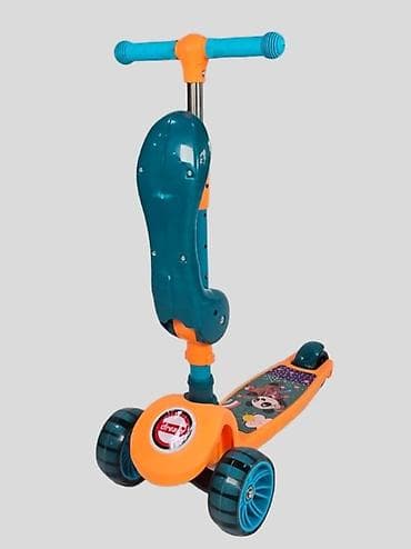 yığılan velosipedlər: Uşaqlar üçün 3 təkərli dönəbilən skuter – oturacaqlı, balacalar üçün — 8