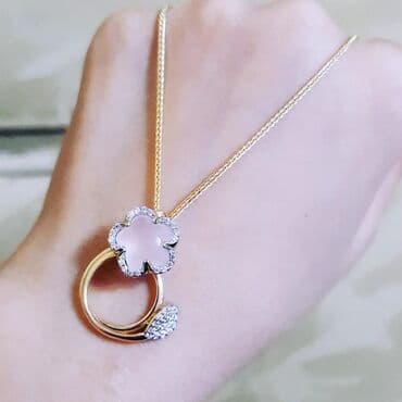 tək qaş: Boyunbağı, Sarı qızıl, 585 Əyar — 1