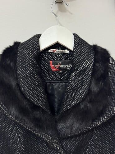 dövşan dərisindən qadın şubası: Palto — 2