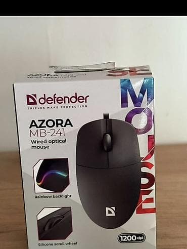 Defender Azora MB-241 – simli optik kompüter siçanı - 1200 dpi — 1