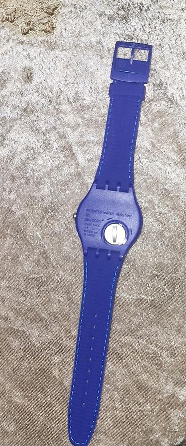 İşlənmiş, Qol saatı, Swatch, rəng - Göy lalafo.az -da İşlənmiş, Qol saatı, Swatch, rəng - Göy