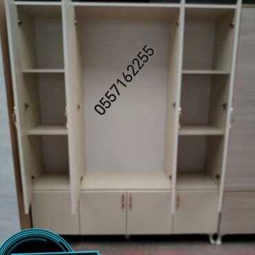 винная полка: Yeni, Açılan, 4 qapılı Düz dolab, Dolab-asılqan, Türkiyə — 5