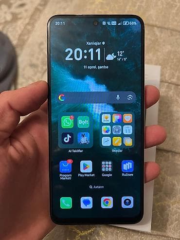 blackberry telefon: Honor X7c, 256 GB, rəng - Ağ — 2