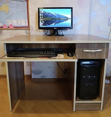 komputer logitech: Masaüstü kompüter komplekti Tərkib: - Sistem bloku: Intel Core 2 Duo — 1