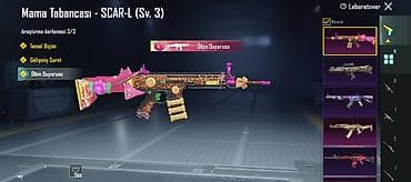 sexsi esyalar: PUBG Mobile hesabı – laboratoriya yüksəldilən silah kolleksiyası — 4