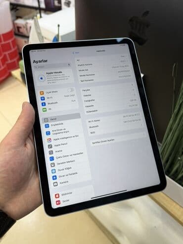Комплектующие для ПК и ноутбуков: IPad Air 11 / 128GB / M2 chip / Blue Ideal veziyyetdedi. Cizigsiz — 6