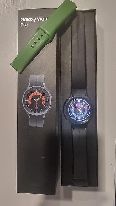 Smart saat, Samsung, Sensor ekran, rəng - Qara