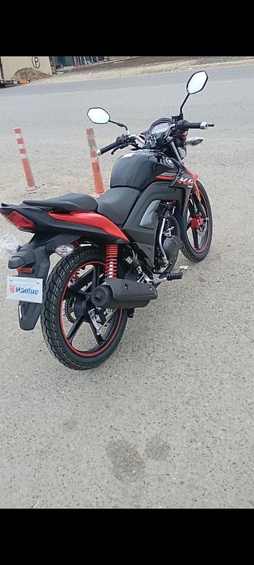 haojue: . moto cox seliqeli surulub cemi 1800km.yol gedib qaraj seraitinde — 2