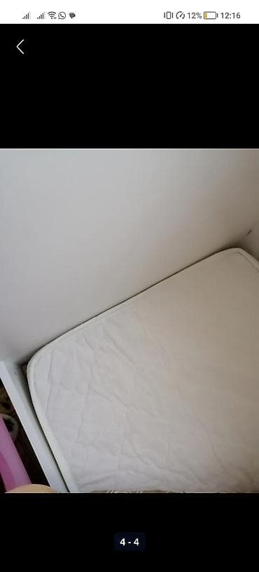 Oğlan və qız üçün, İşlənmiş, Beşik, Matras ilə, Yellənmə mexanizmsiz — 3