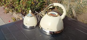 ikea baku: Çay dəsti, rəng - Bej, Metal — 2