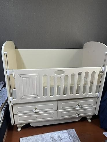 bord: Oğlan və qız üçün, Yeni, Dördbucaq, Beşik, Dəstsiz, Matras ilə, Yellənmə mexanizmsiz — 2