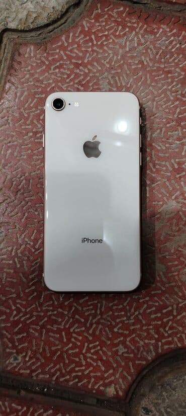 IPhone 8, 64 GB, Ağ, Simsiz şarj