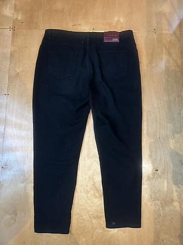 Свитера: Qadınlar üçün qara rəngli cins şalvar - Kəsim: dar/skinny siluet — 2