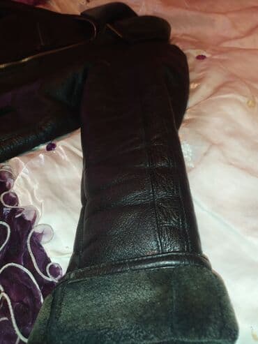 Pencəklər: Kurtka, Dəri, Qış, 2XL — 2