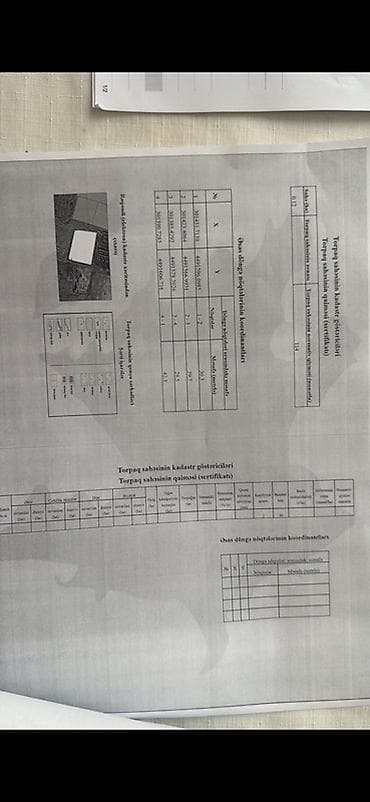 sixovda torpaq satilir: 12 sot, Tikinti, Kupça (Çıxarış) — 4
