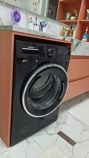 Blomberg paltaryuyan maşın - Yük tutumu: 8 kq - Sürət: 1400 dövr/dəq — 1